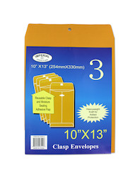 10X13 ENVELOPE 3PC S3514