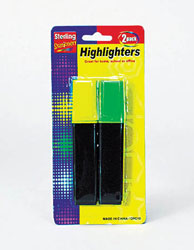 2 PC HIGHLIGHTERS