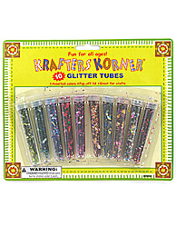 10PC 3IN GLITTER TUBE