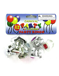12 PC PARTY RINGS