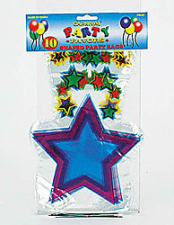 CANDY BAGS 10PC STARS X2