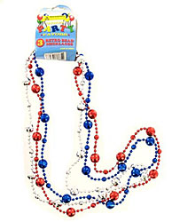 RETRO BEAD NECKLAC 3PC X4
