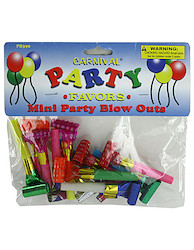 12PC MINI PARTY BLOW OUTS