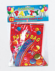 12 PC BALLOON PARTY SET