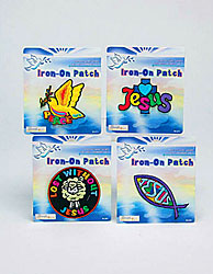 RELIG IRON ON PATCH 4ASST