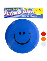 FLYING DISK (SMILEY FACE)