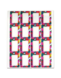 25PK STICKERS 47/454-B X1