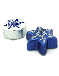 SNOWFLK CANDLE 4/4202 X1