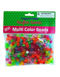 300PC MULTI-COLOR BEADS