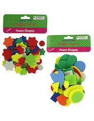 ASSORTED FOAM SHAPES