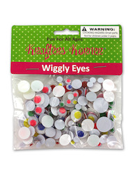 WIGGLY EYES ASST COLORS