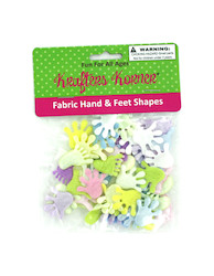 FABRIC HAND/FEET SHAPES