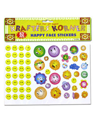 HAPPY FACE STICKER SET 62