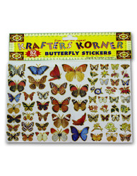 BUTTERFLY STICKER SET 62