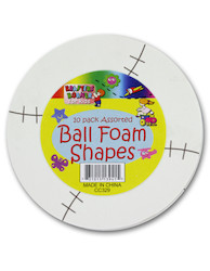 10PC BALL FOAM SHAPES