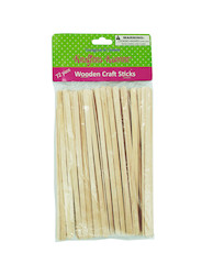 CRAFT WOOD STICKS 72PK