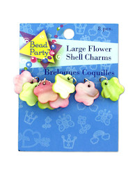 8PC SHELL CHARMS 87951 X1