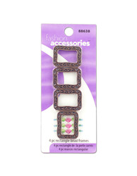 4PC BEAD FRAMES 88638 X1