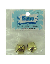 2PC GOLD BELLS 1169 X1