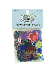 BDAY SEQUINS 14551-02 X1