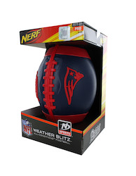 PATRIOTS NERF FOOTBALL