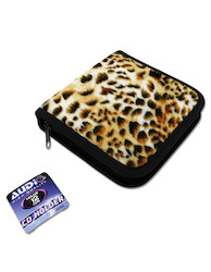 ANIMAL PRINT 12 CD HOLDER