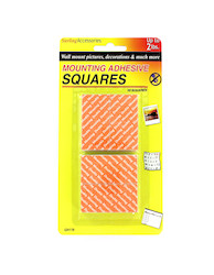 MOUNTNG ADHESIVE SQUARES
