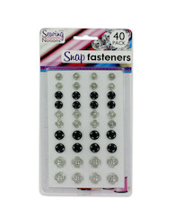 40 PC SNAP FASTENERS