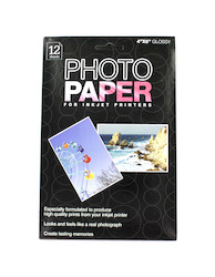 4X6 12PC PHOTO PAPER