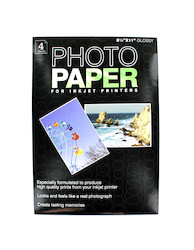 4PK 8.5X11 PHOTO PAPER