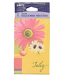 flwrs/fruit tally card