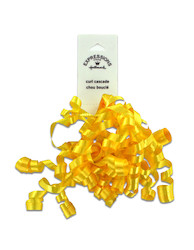 YELLOW MINI CURL BOW X1
