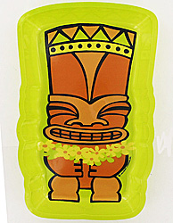 luau large tiki tray