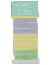 baby party 8ct ribbons