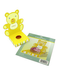baby party cupcake hldr