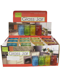 COLOR JAR LID 12 PC DISPL