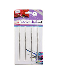 CROCHET HOOK SET 4PC