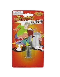 JOKE EXPLODING TOILET X1