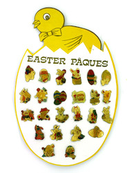 24PK EASTER PINS X1