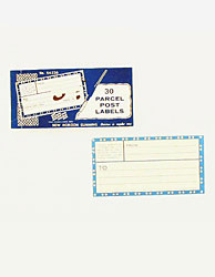 30 PARCEL POST LABELS X1