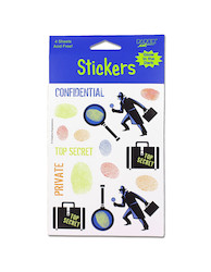 4 TOP SECRT STCKRS 040 X1