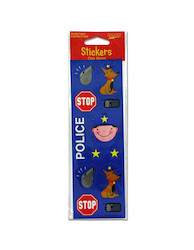 rscue police stkrs 040