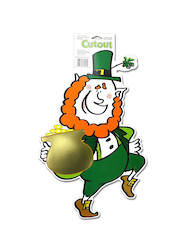 18"LEPRECHN CUTOUT 994 X1