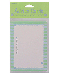 baby boy 20ct adv cards