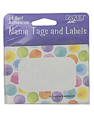 baby me 24ct nametag
