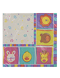 baby zoo 20ct lun napk