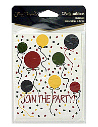 balloons 8ct invite
