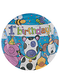barnyard 8ct plates