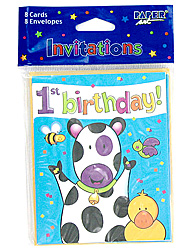 barnyard 8ct invites