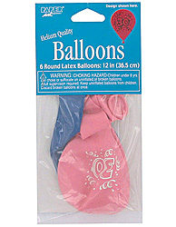 bday blast 6ct ltx bln